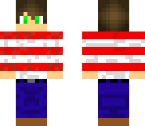 stripey cute boy