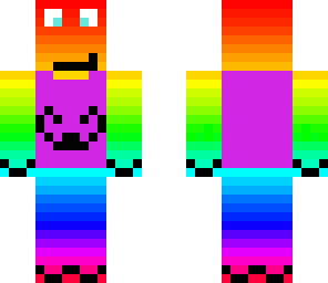 rainbow mustash man