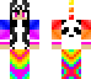 panda dino girl