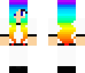 rainbow girl