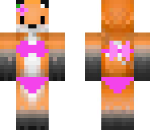fox in bikini