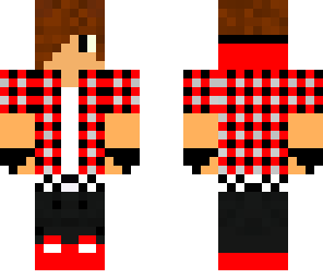 red checkered
