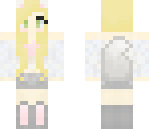 white and grey wolfie