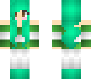 green girl