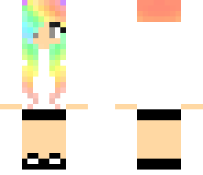rainbow hair