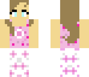 flower pajamas girl