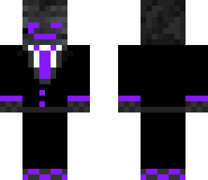 ender wither skeleton in a suit