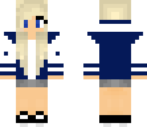 edited blonde girl
