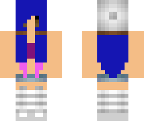 edit of blue hair
