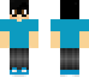 blue shirt