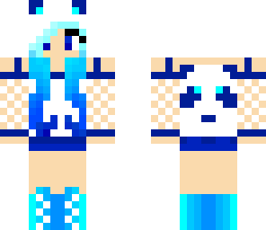 blue panda