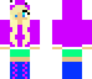 cookie monster girl vpurple