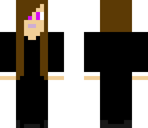 girl with tuxedo with a face