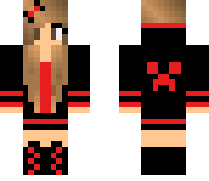 girl creeper skin