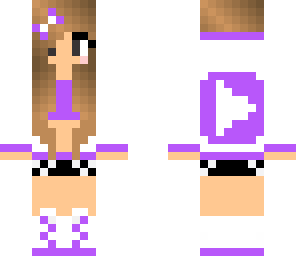 purple youtube girl