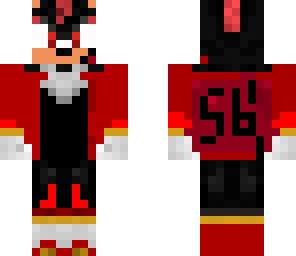 shadow with a jacket