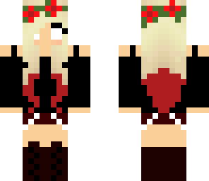 herobrine flower girl evil version