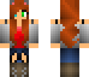 cute wolf girl shes rlly cute edited off of zombie