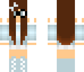 nerdy glasses girl