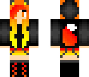flame wolf variation 1