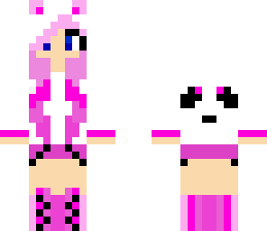 pink panda girl
