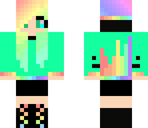 green dj girl