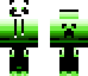 green panda