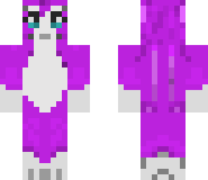 purple stampy cat