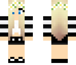 blonde flower teen