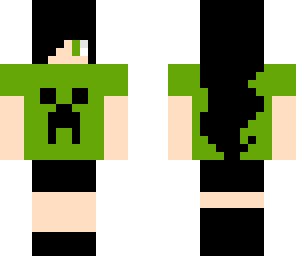 creeper girl t-shirt