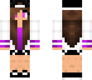 cool purple teen girl