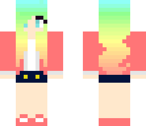 rainbow girl
