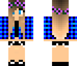 blue gamer tomboy