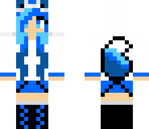 blue fox girl