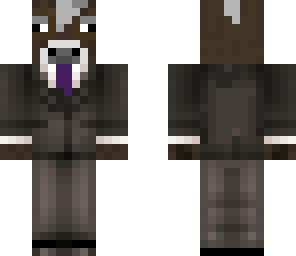 purple tie cow
