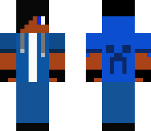 blue jacket boy