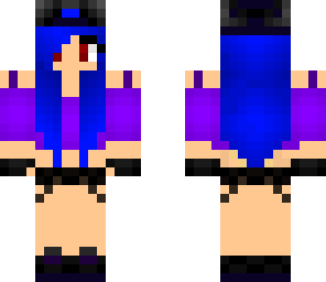 blue 'n' purple gurl