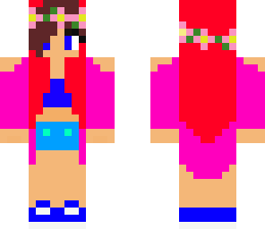 pink shall girl
