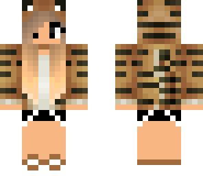 beach tiger girl edit