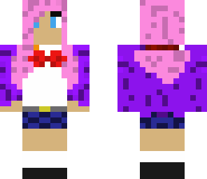 pinky bowtie girl