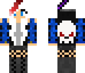 goth gamer girl airship captain fixed