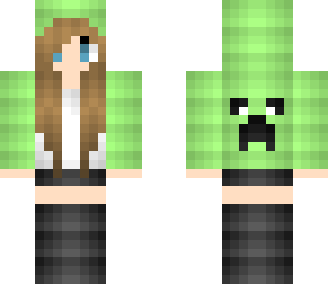 cute creeper girl