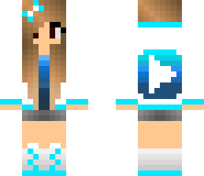 blue youtube girl
