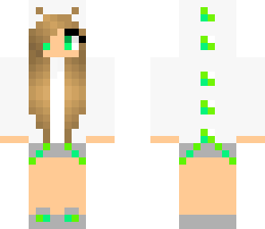 fixed green dino girl