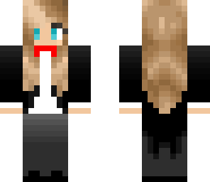 girl in teh tux