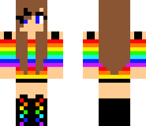 rainbow girl