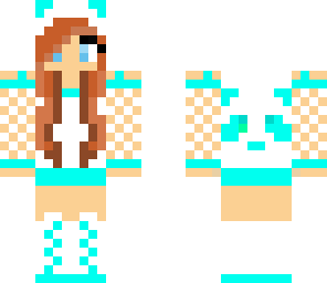 aqua panda girl