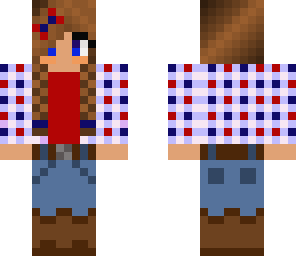patriotic country girl
