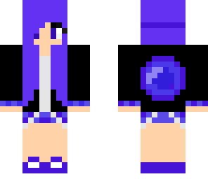 purple ender girl