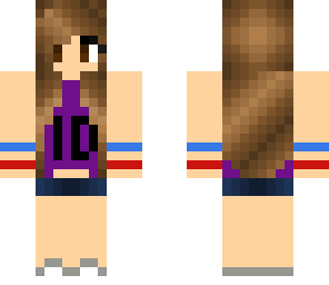 purple 1d crop top